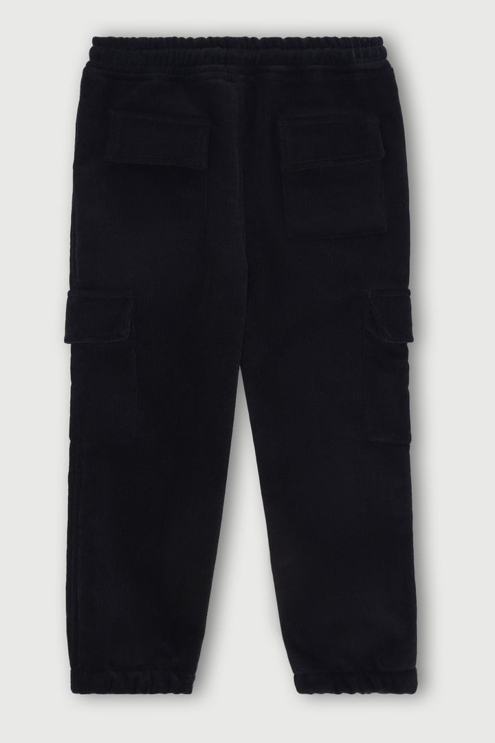 Pre-Boys Corduroy Joggers - Black