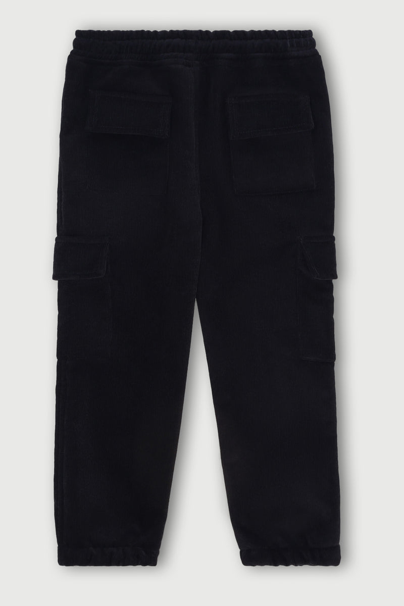Pre-Boys Corduroy Joggers - Black