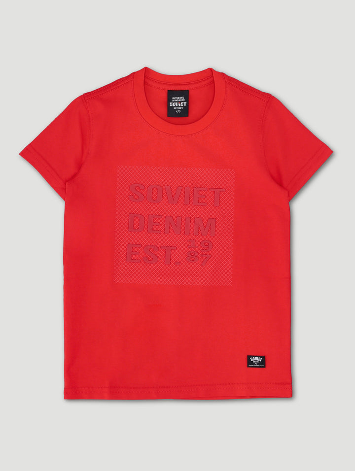 Pre-Boys Potent Tee - Red