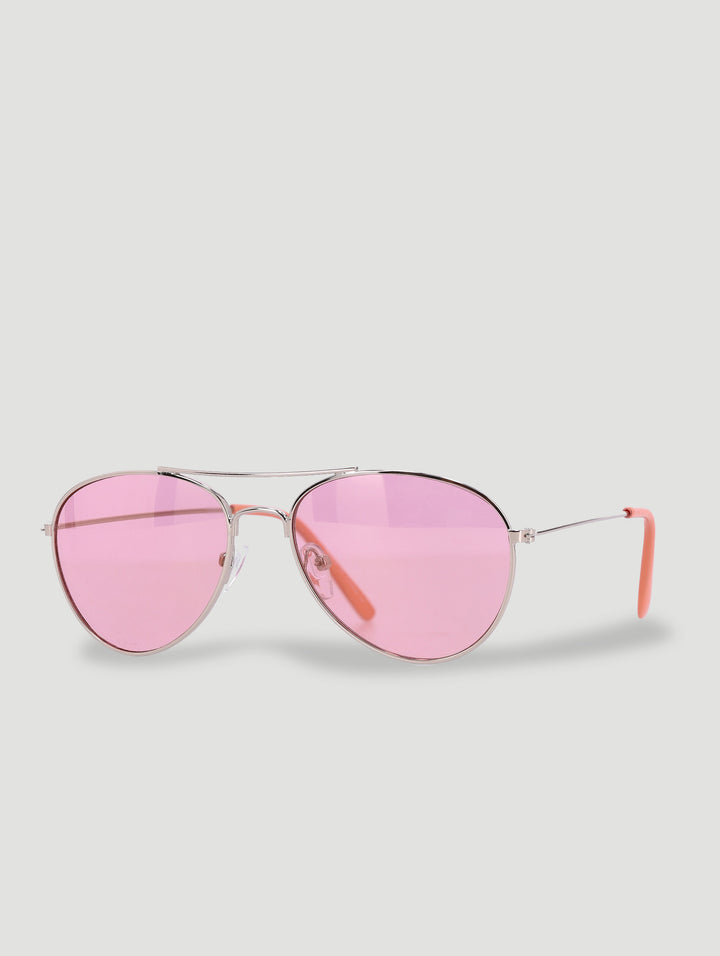 Pre-Girls Metal Aviator Sunnies - Rose Gold