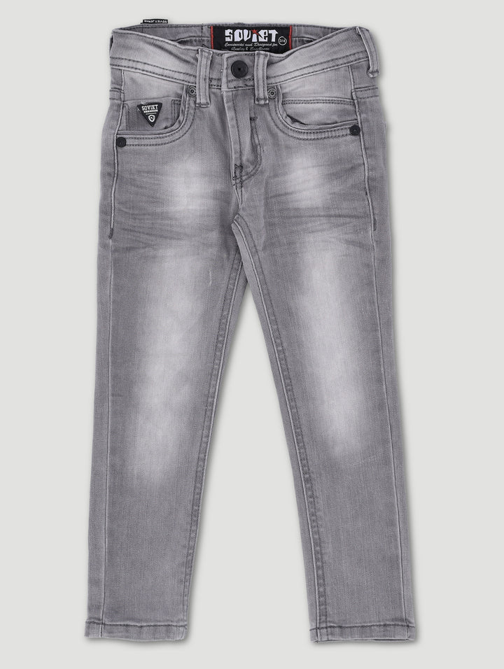 Pre-Boys Loures Denim - Light Grey