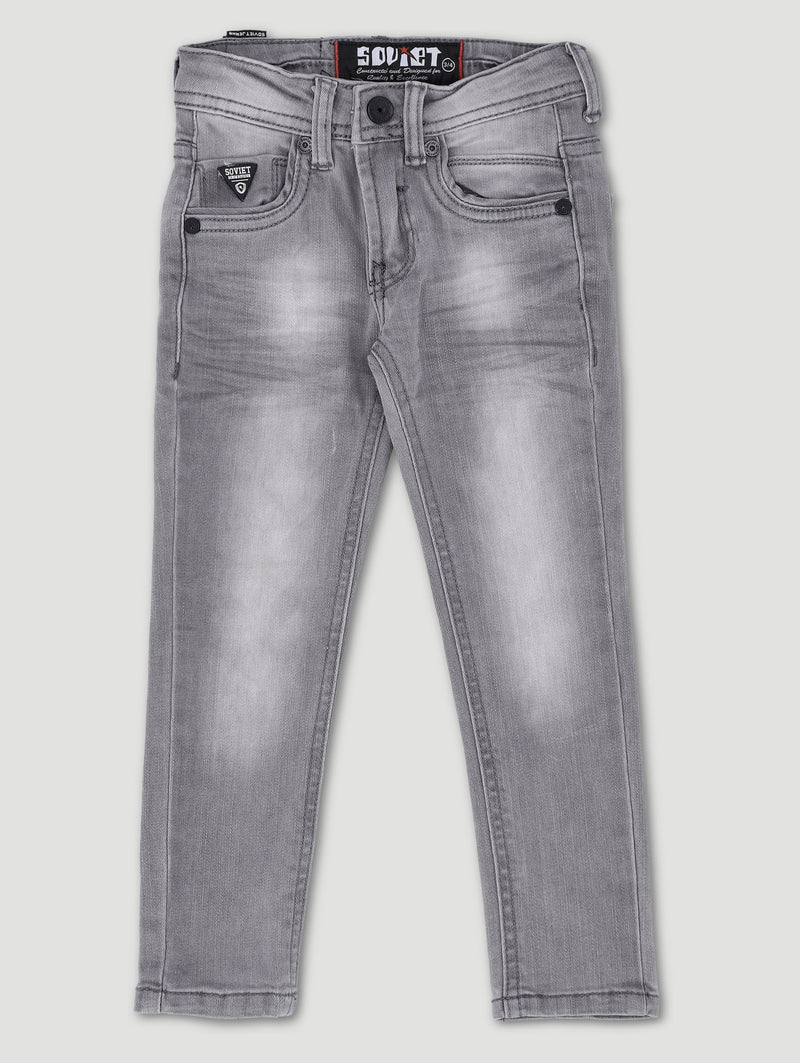 Pre-Boys Loures Denim - Light Grey