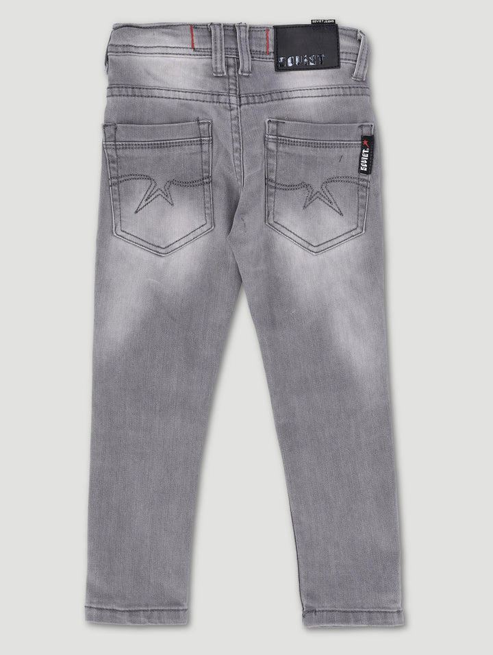 Pre-Boys Loures Denim - Light Grey