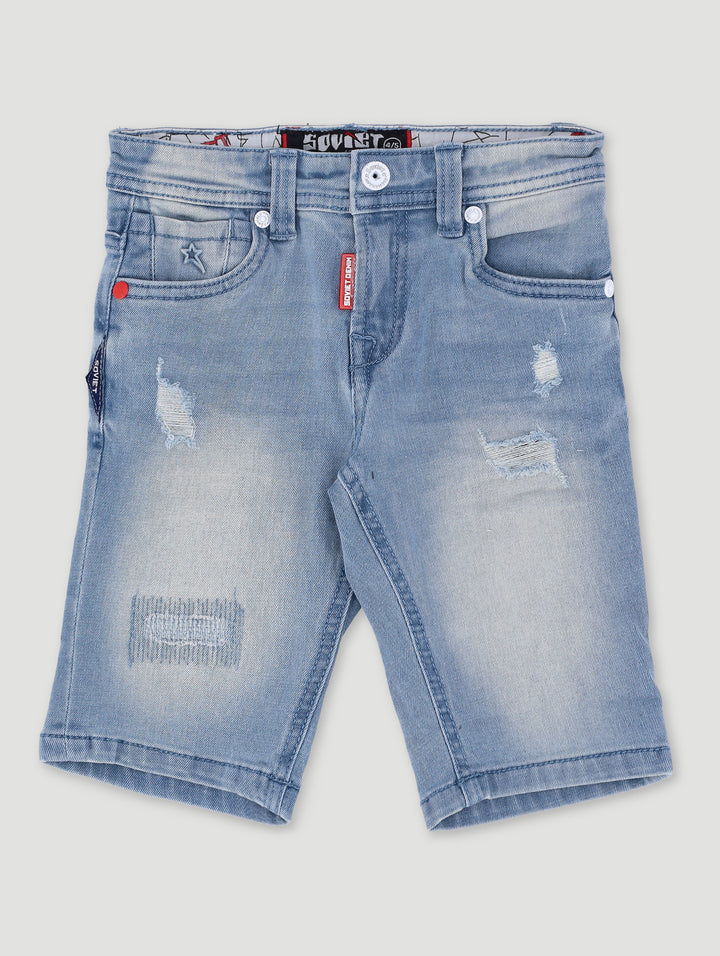Pre-Boys Cadet Short - Light Blue