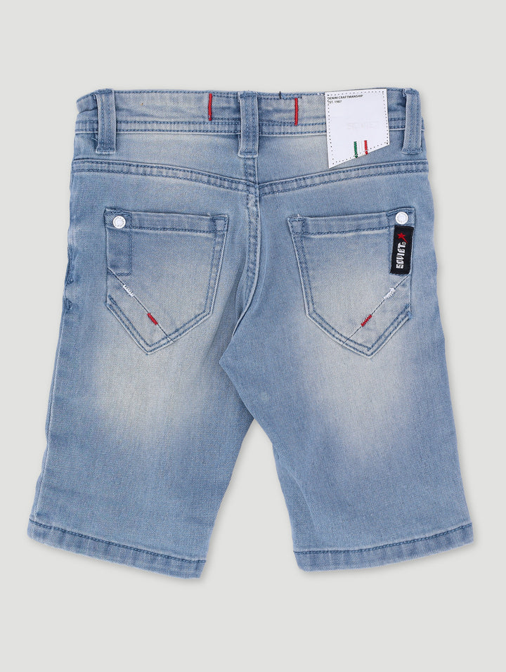 Pre-Boys Cadet Short - Light Blue