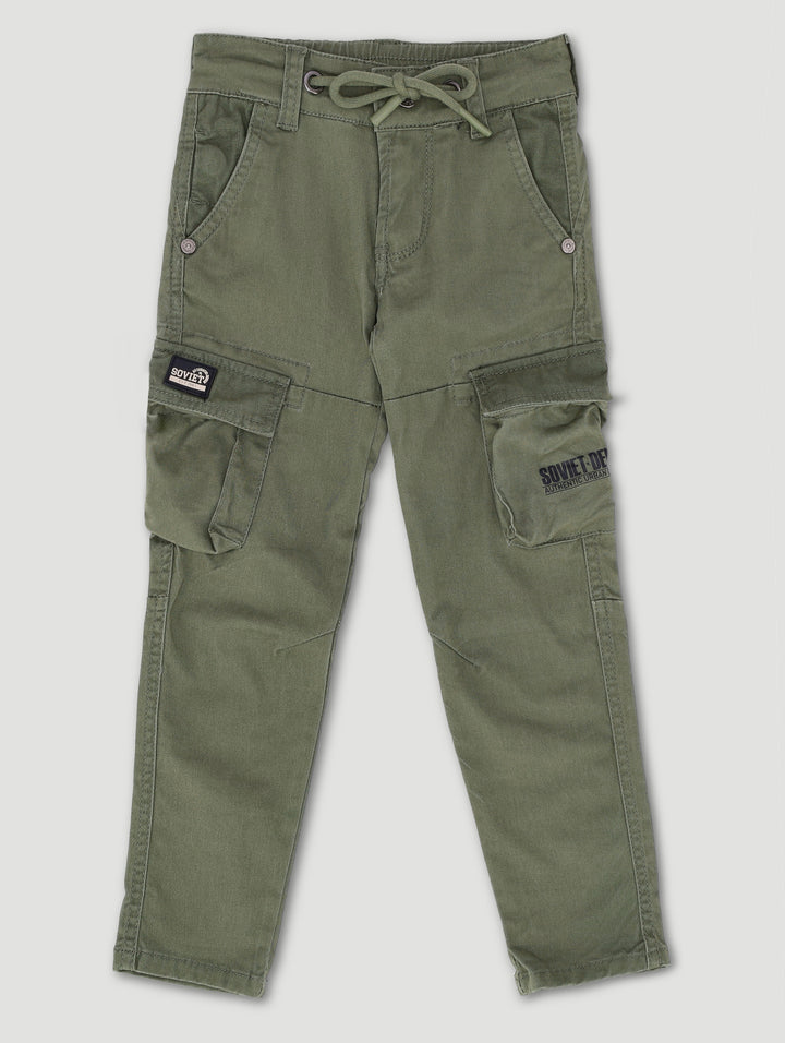 Pre-Boys Kings Cargo Pants - Olive