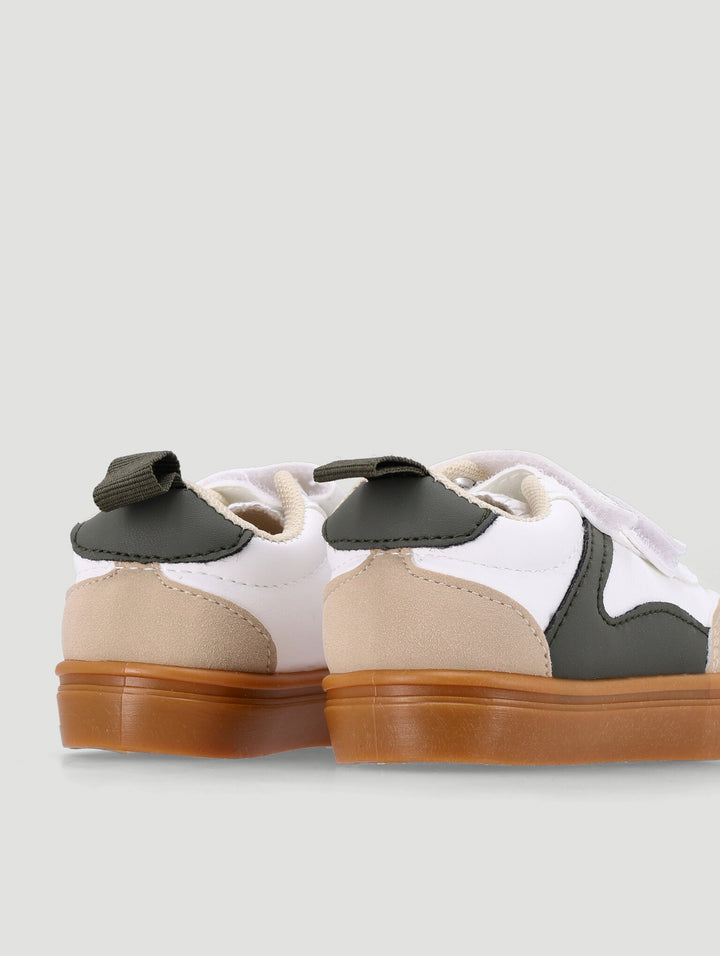 Baby Boys Colourblock Cemented Oustole Sneaker - Neutral