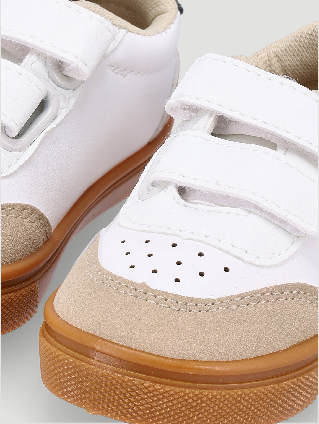 Baby Boys Colourblock Cemented Oustole Sneaker - Neutral