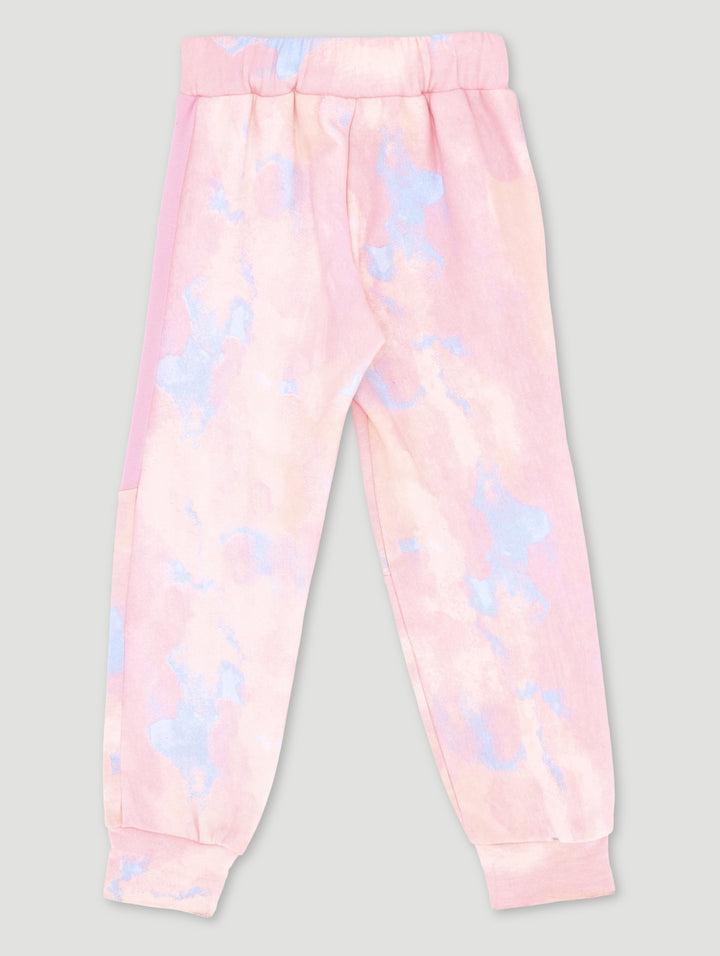 Pre-Girls Brushed Fleece Bottoms - Light Pink