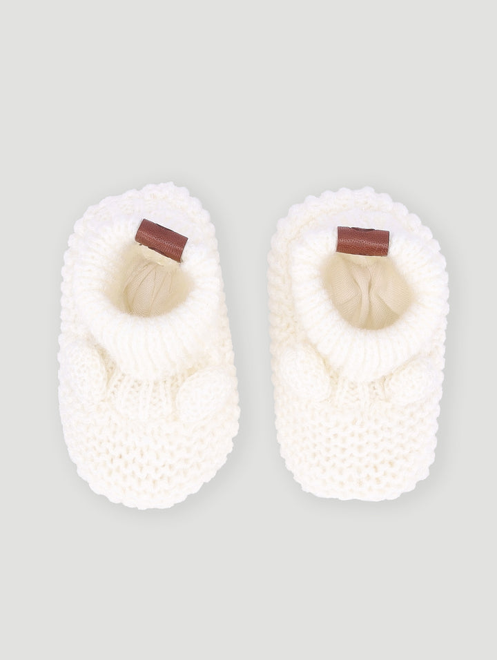 Keedo Unisex Knitted Baby Booties