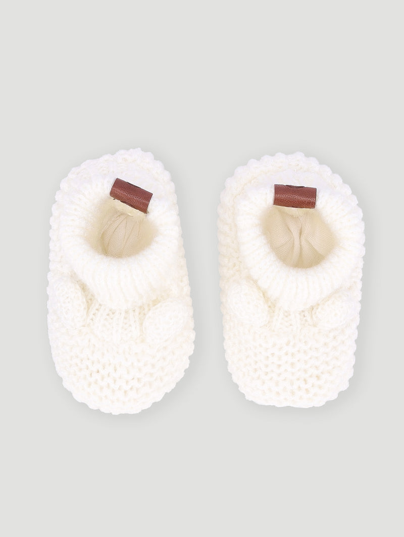 Keedo Unisex Knitted Baby Booties