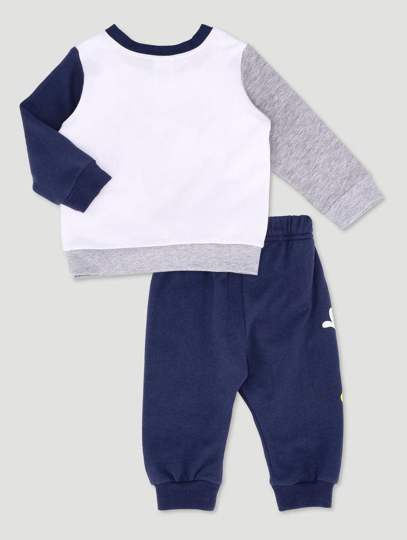Baby Boys Mickey Mouse Fleece Set - Dark Navy