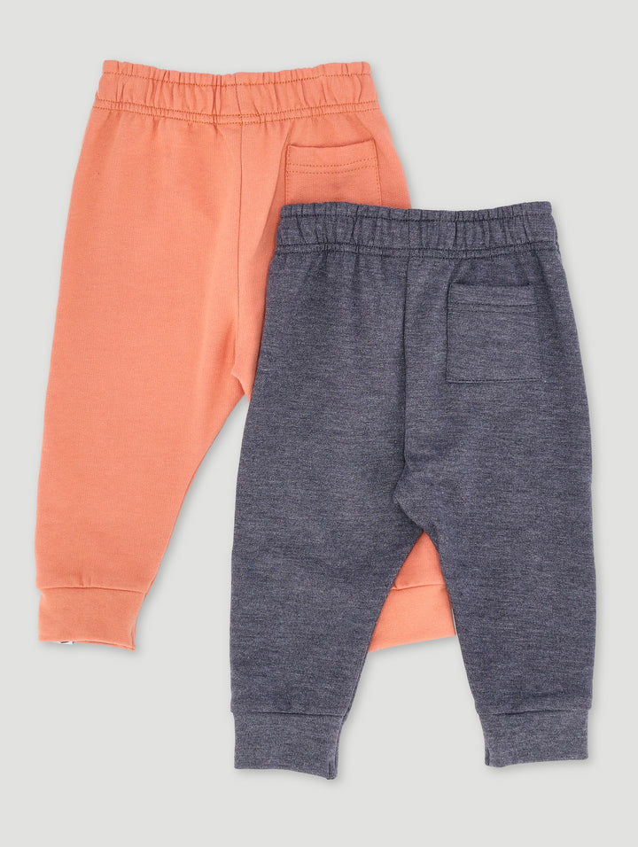 Baby Boys 2 Pack Adventure Jogger - Charcoal