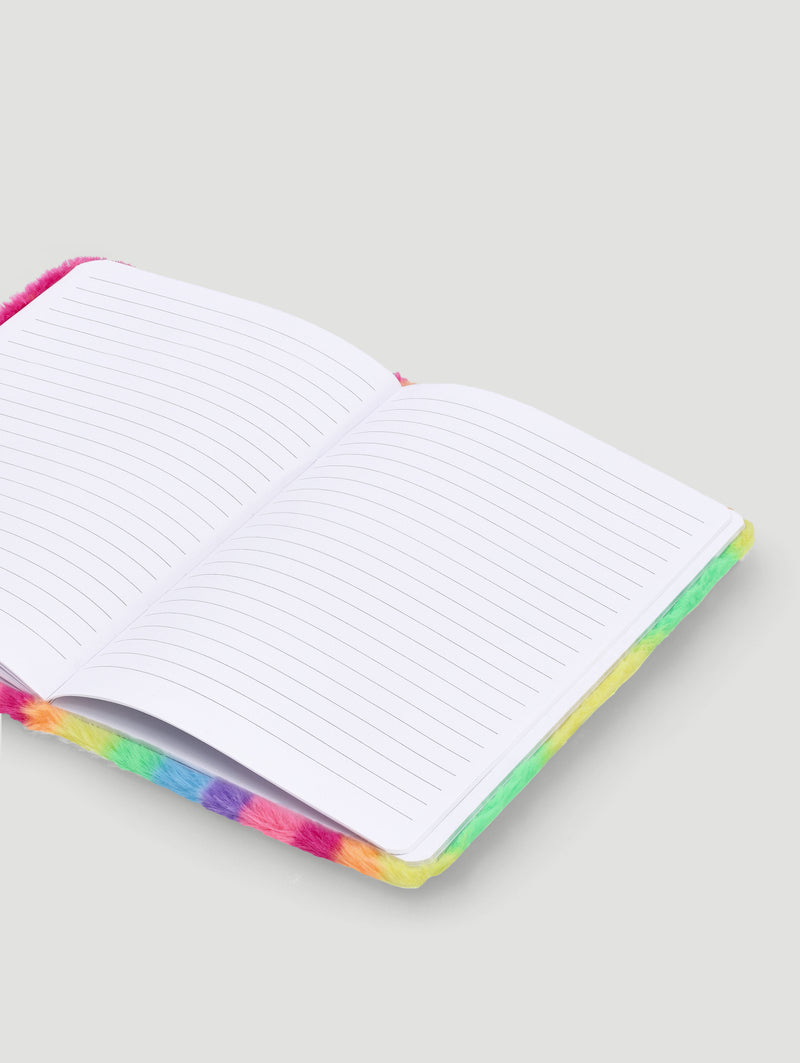 Pre-Girls Plush Multi Colour Notebook - Multi