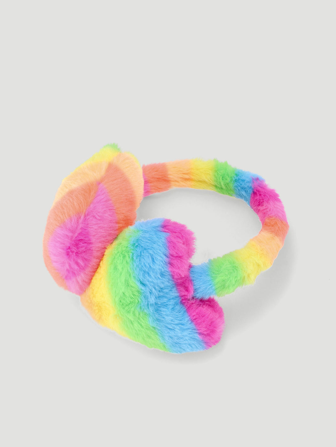 Pre-Girls Plush Multi Colour Earmuffs - Multi