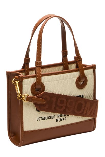 Beris Small Tote Bag - Cognac