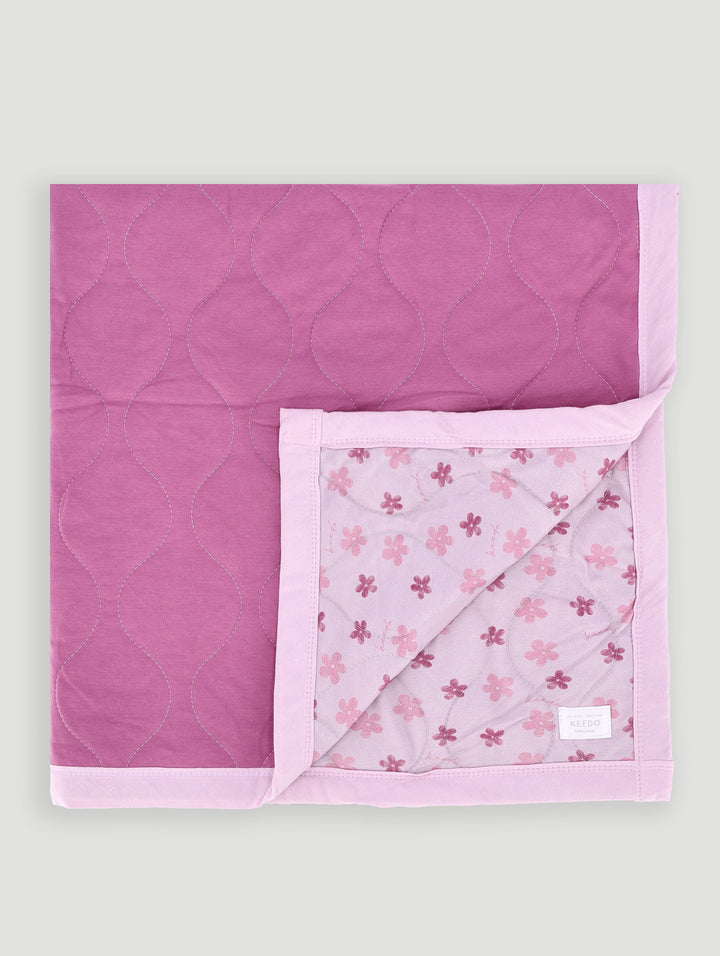 Keedo Keedo Reversible Quilted Blanket