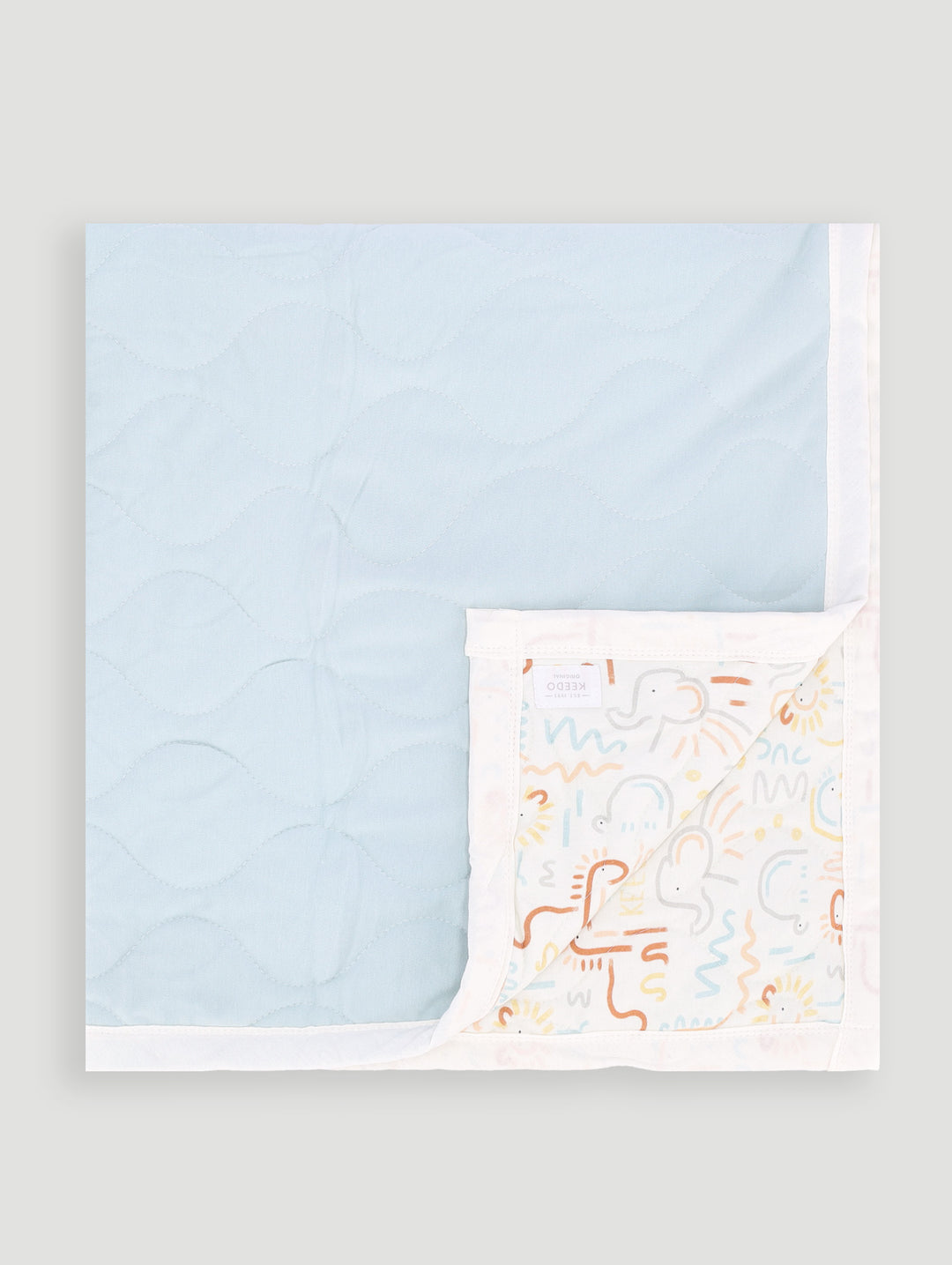 Keedo Reversible Quilted Blanket