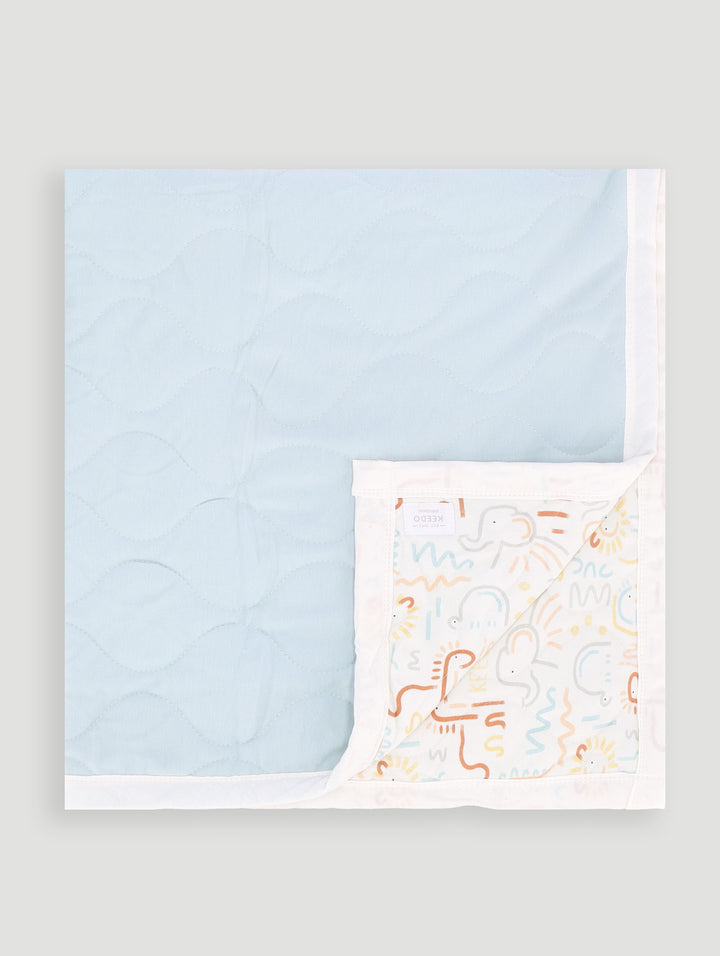 Keedo Reversible Quilted Blanket