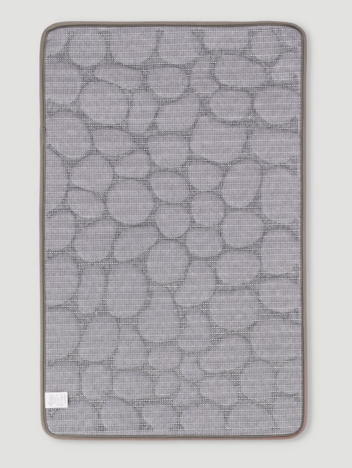 Pebble Memory Foam Bath Mat - Taupe