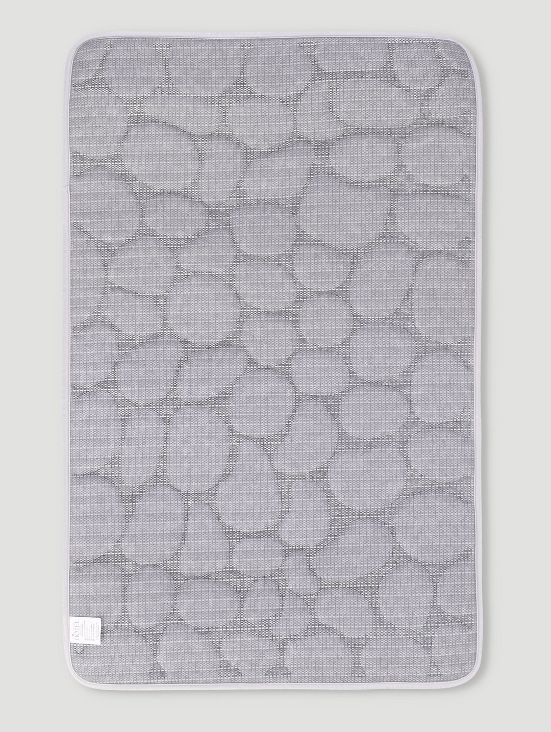 Pebble Memory Foam Bath Mat - Grey