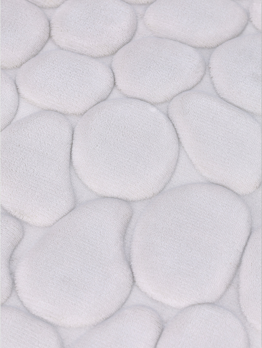 Pebble Memory Foam Bath Mat - Grey