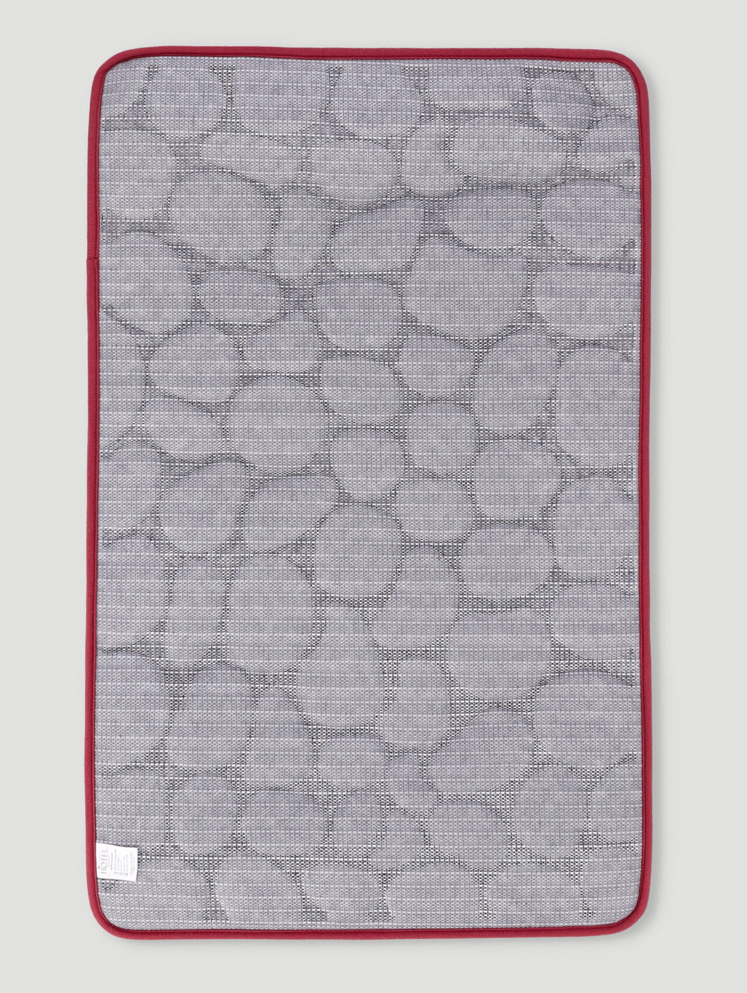 Pebble Memory Foam Bath Mat - Rose