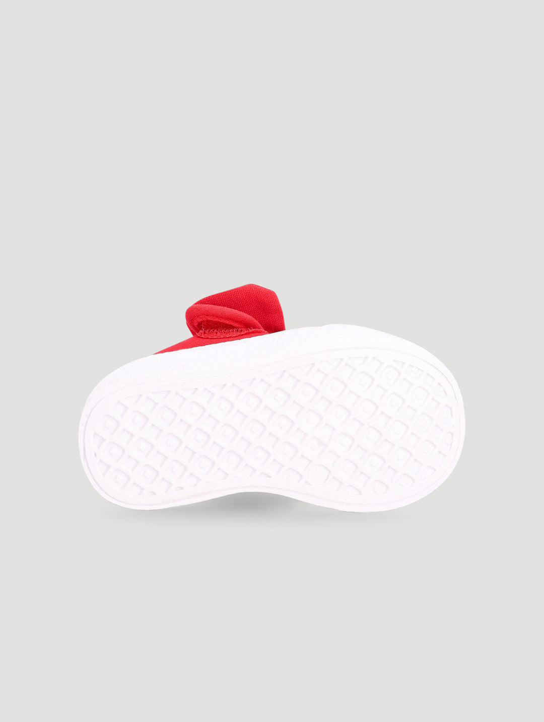 Baby Girls Canvas Bow Pump - Red