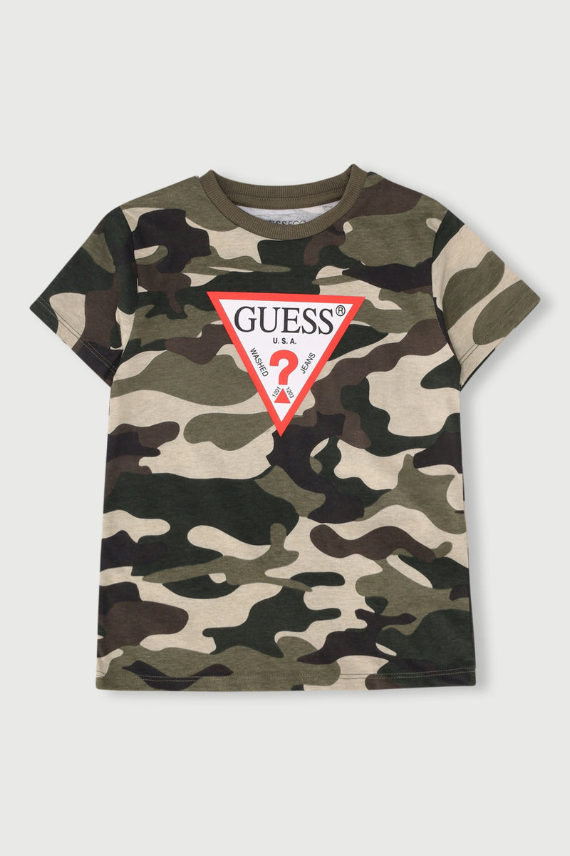 Pre-Boys Short Sleeve Tee - Camo