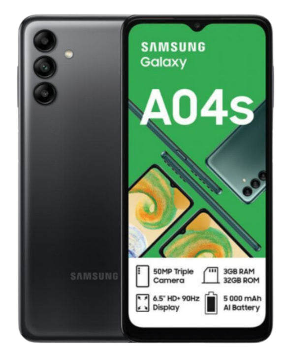Galaxy A04S Dual Sim Black Cellphone NL