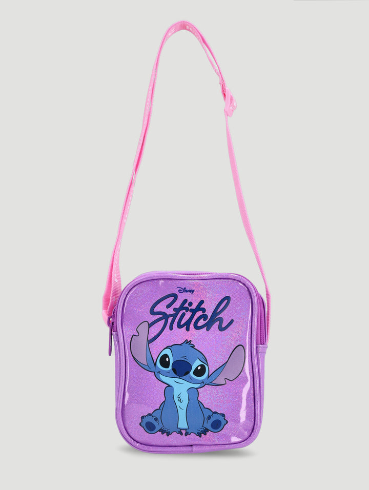 Pre-Boys Stitch Sling Bag - Purple