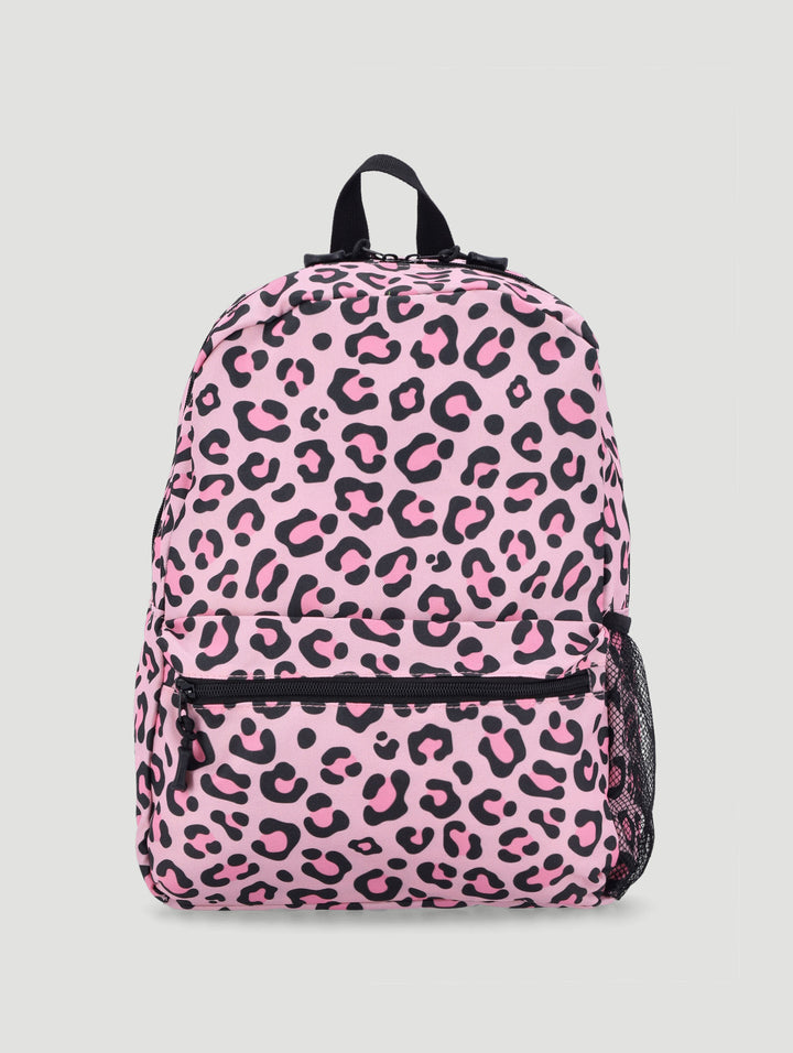 Pre-Girls Animal Print Backpack - Pink