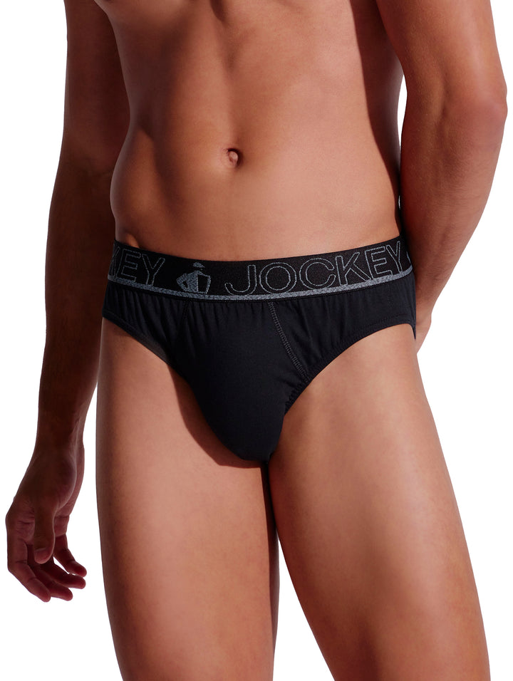 3 Pack Mini Briefs - Navy/Grey/Black