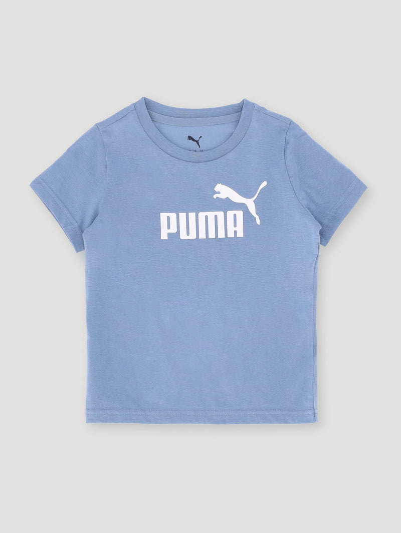 Pre-Boys Essential 1 Logo Tee - Blue