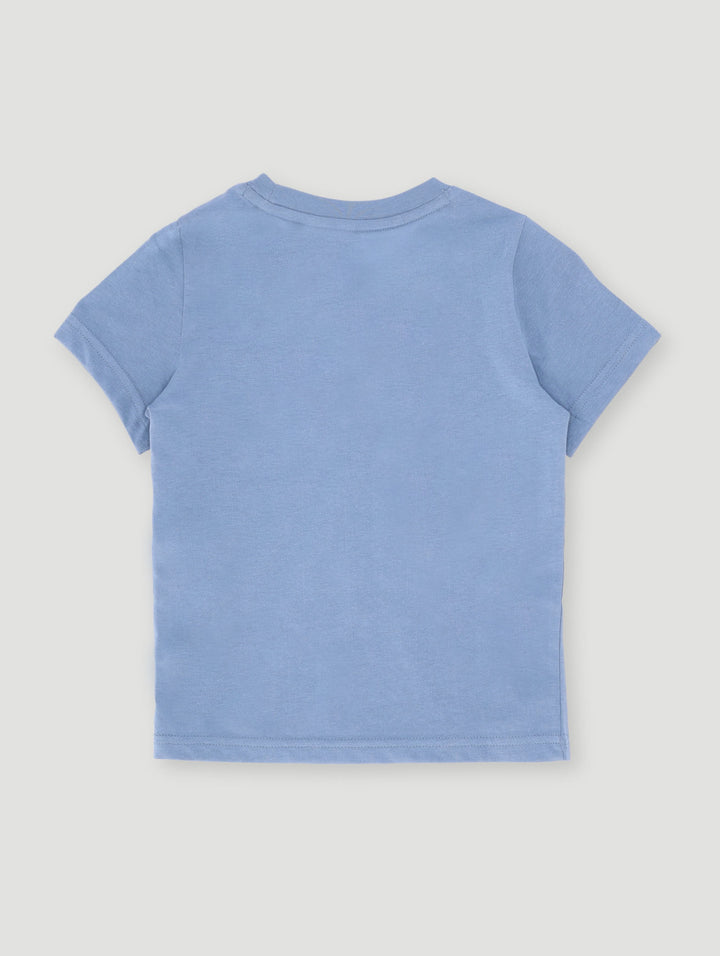 Pre-Boys Essential 1 Logo Tee - Blue