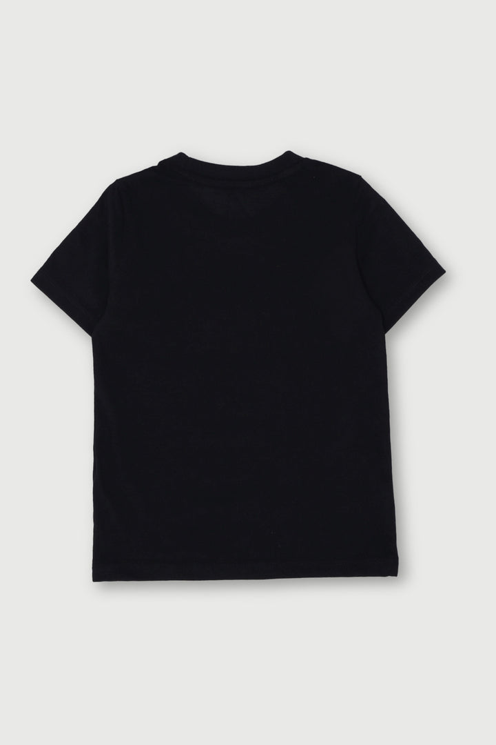 Pre-Boys Essential 2 Tone Tee - Black