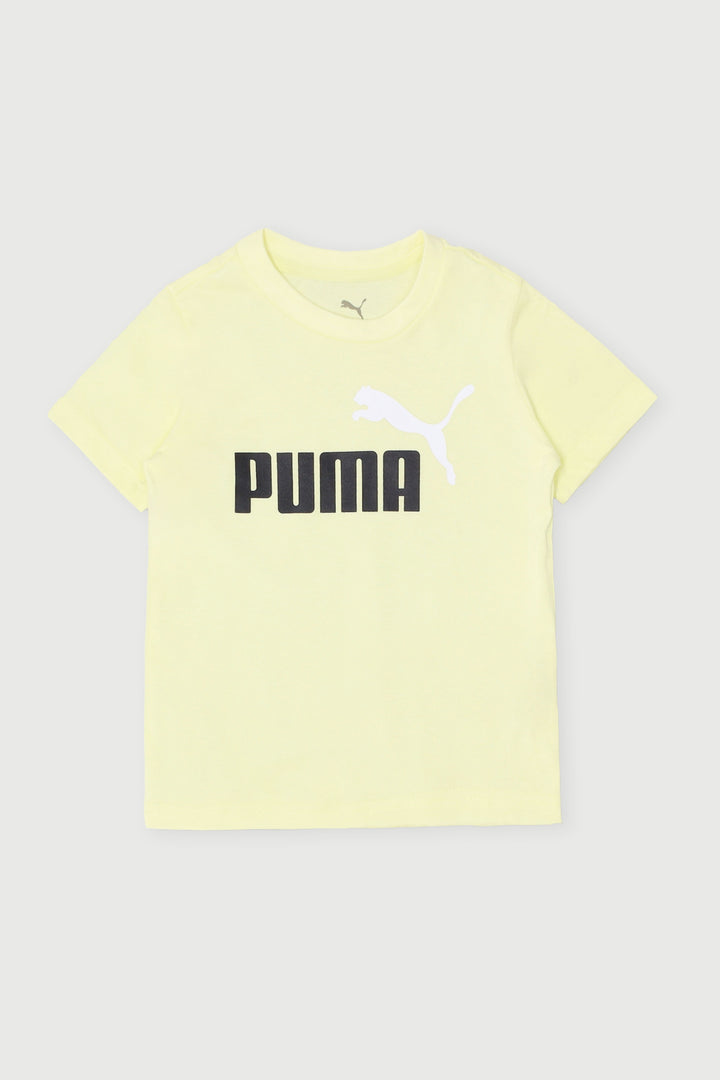 Pre-Boys Essential 2 Tone Tee - Lime