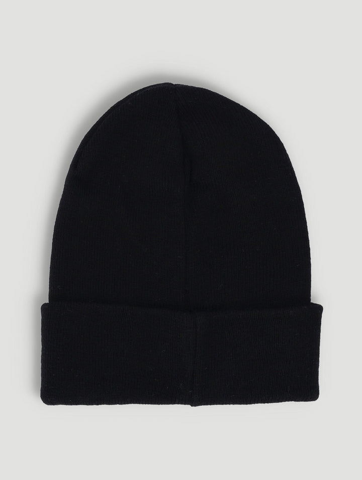 Pre-Boys Skull Beanie - Black