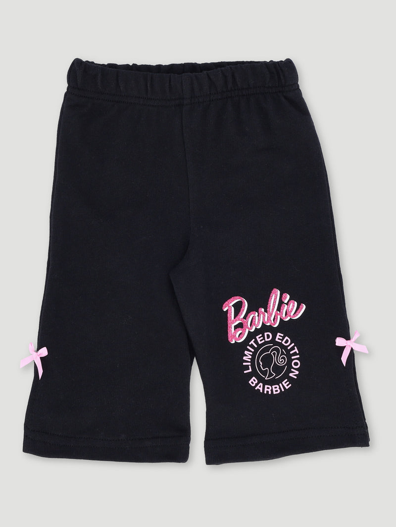 Baby Girls Flare Pants - Black