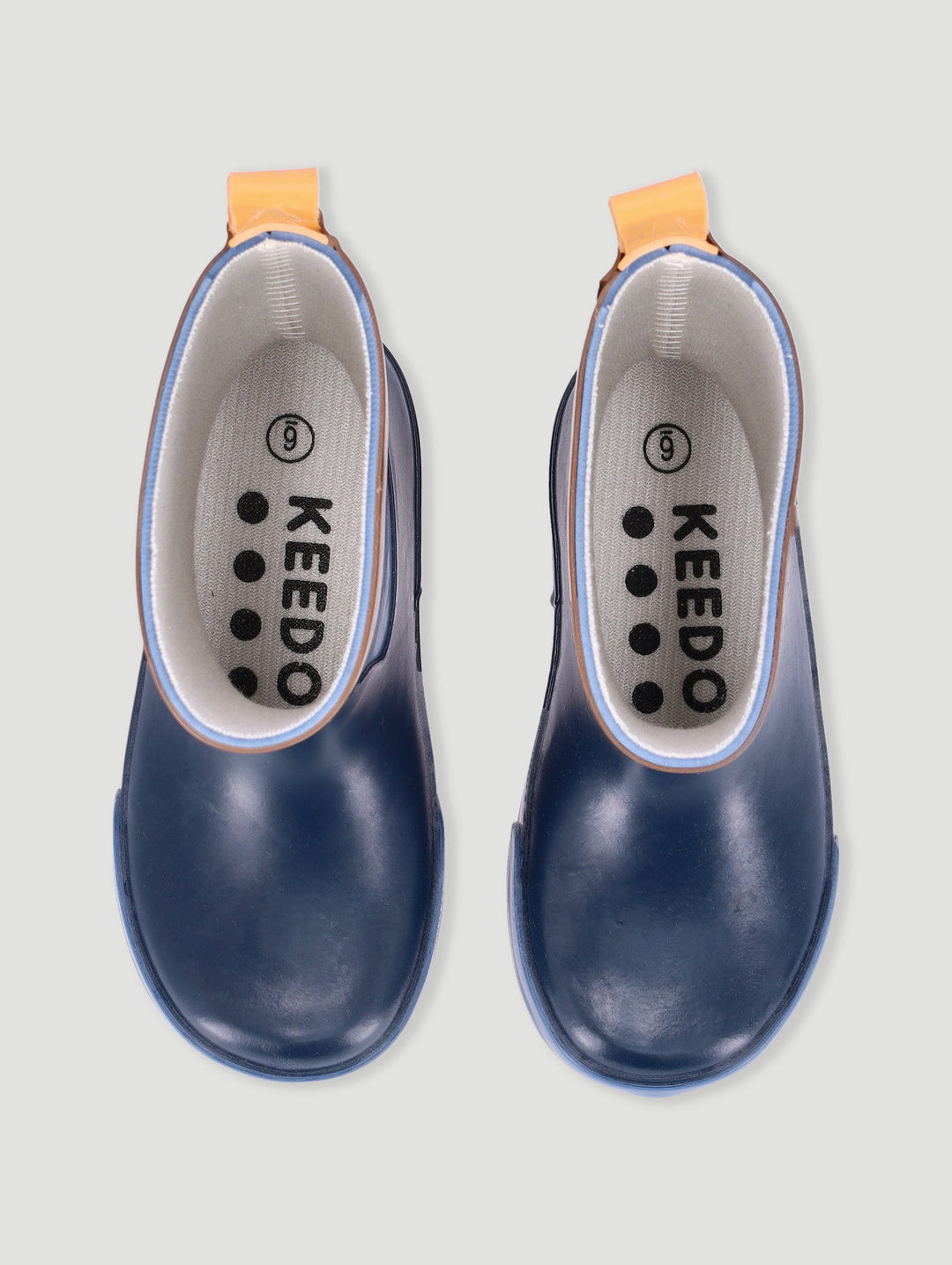 Keedo Keedo Boys Waterproof Rubber Rainboots