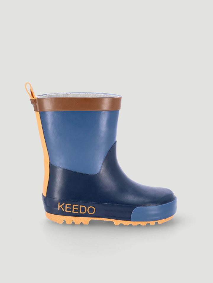 Keedo Keedo Boys Waterproof Rubber Rainboots