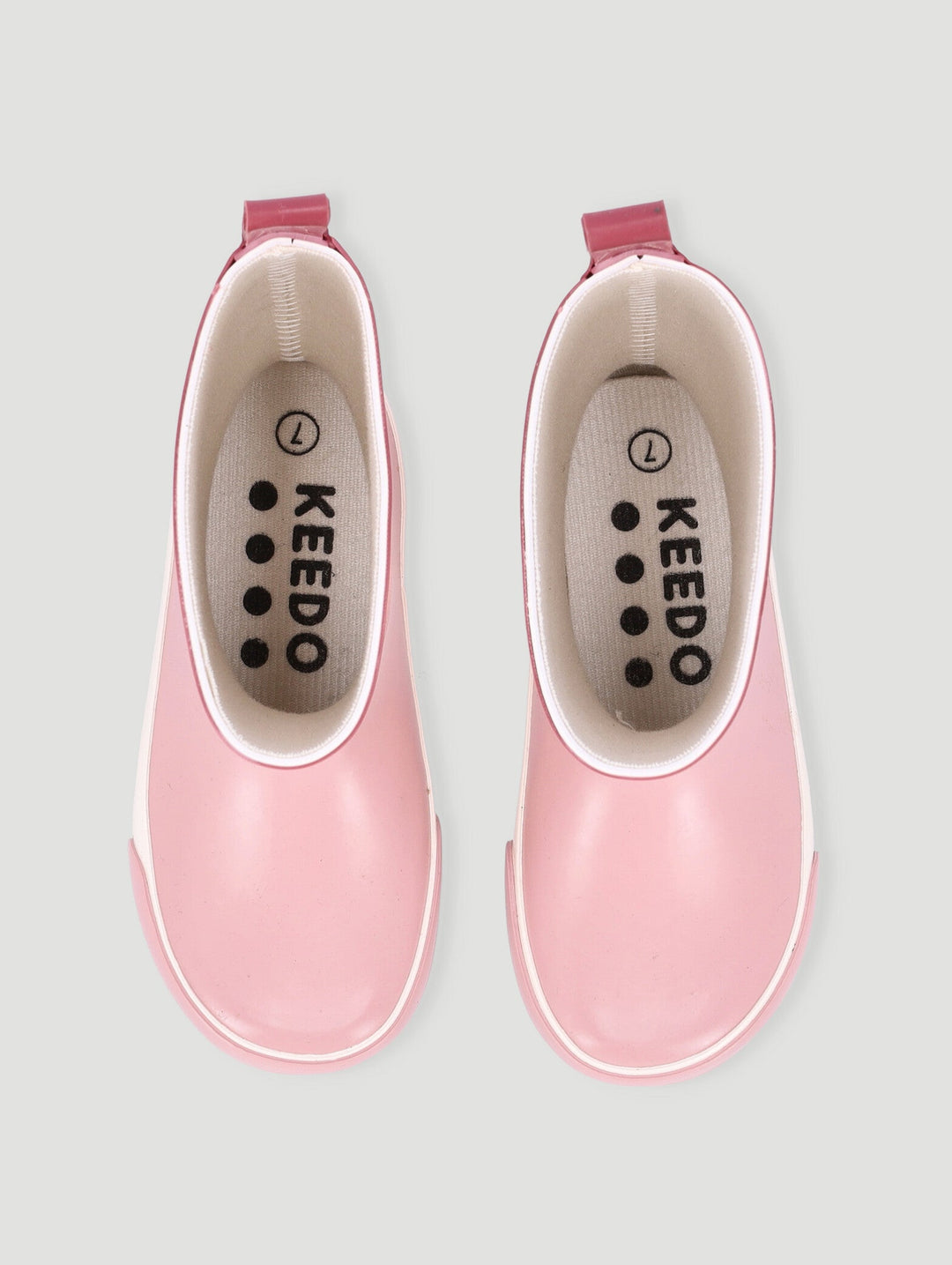 Keedo Keedo Girls Waterproof Rubber Rainboots