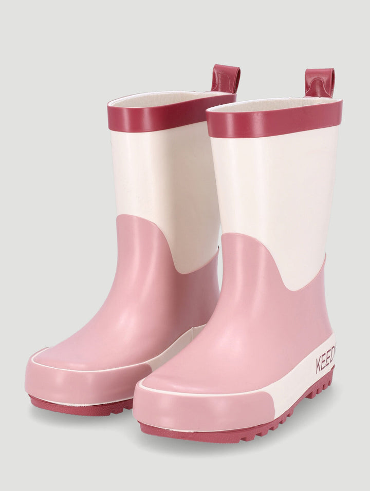 Keedo Keedo Girls Waterproof Rubber Rainboots