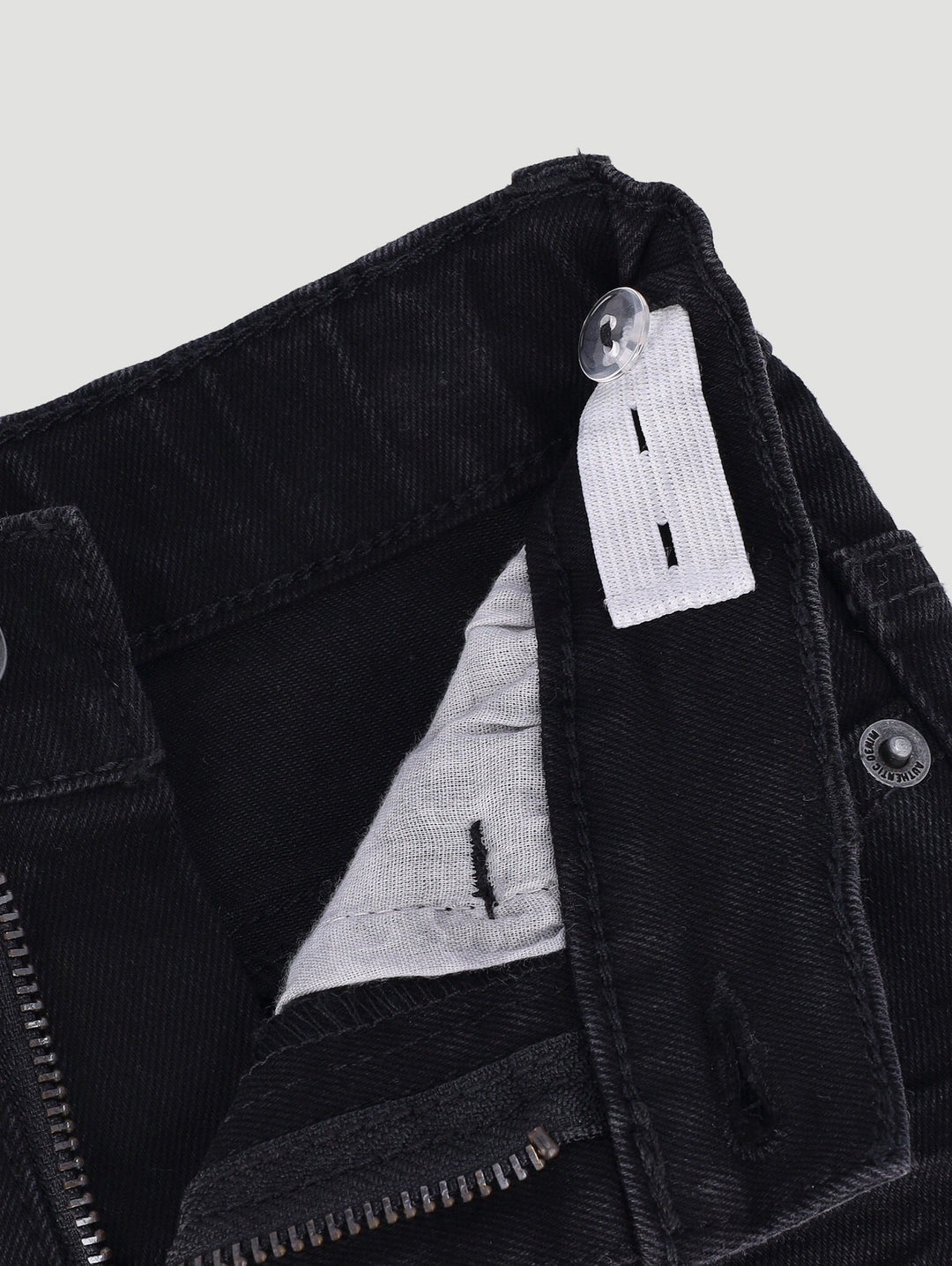 Pre- Boys Woven Badge Denim - Black