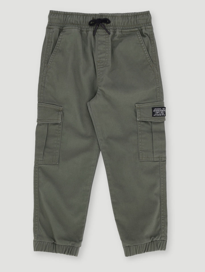 Pre-Boys Core Jogger - Olive