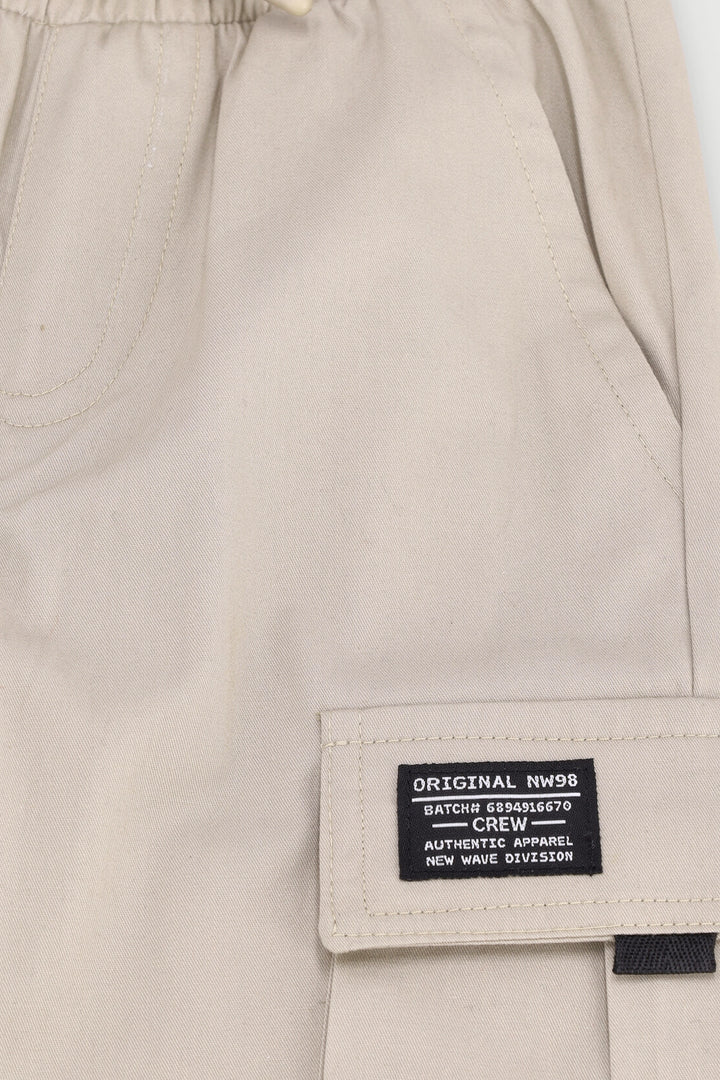 Pre-Boys Core Jogger - Stone