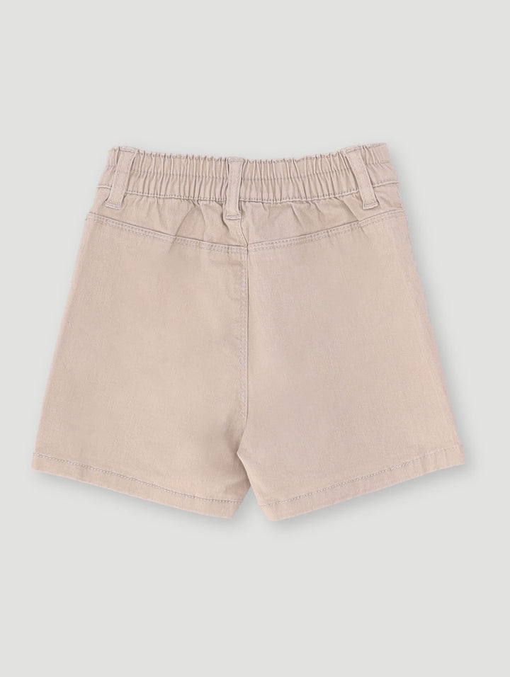 Pre-Girls Core Cheeky Short - Light Wash