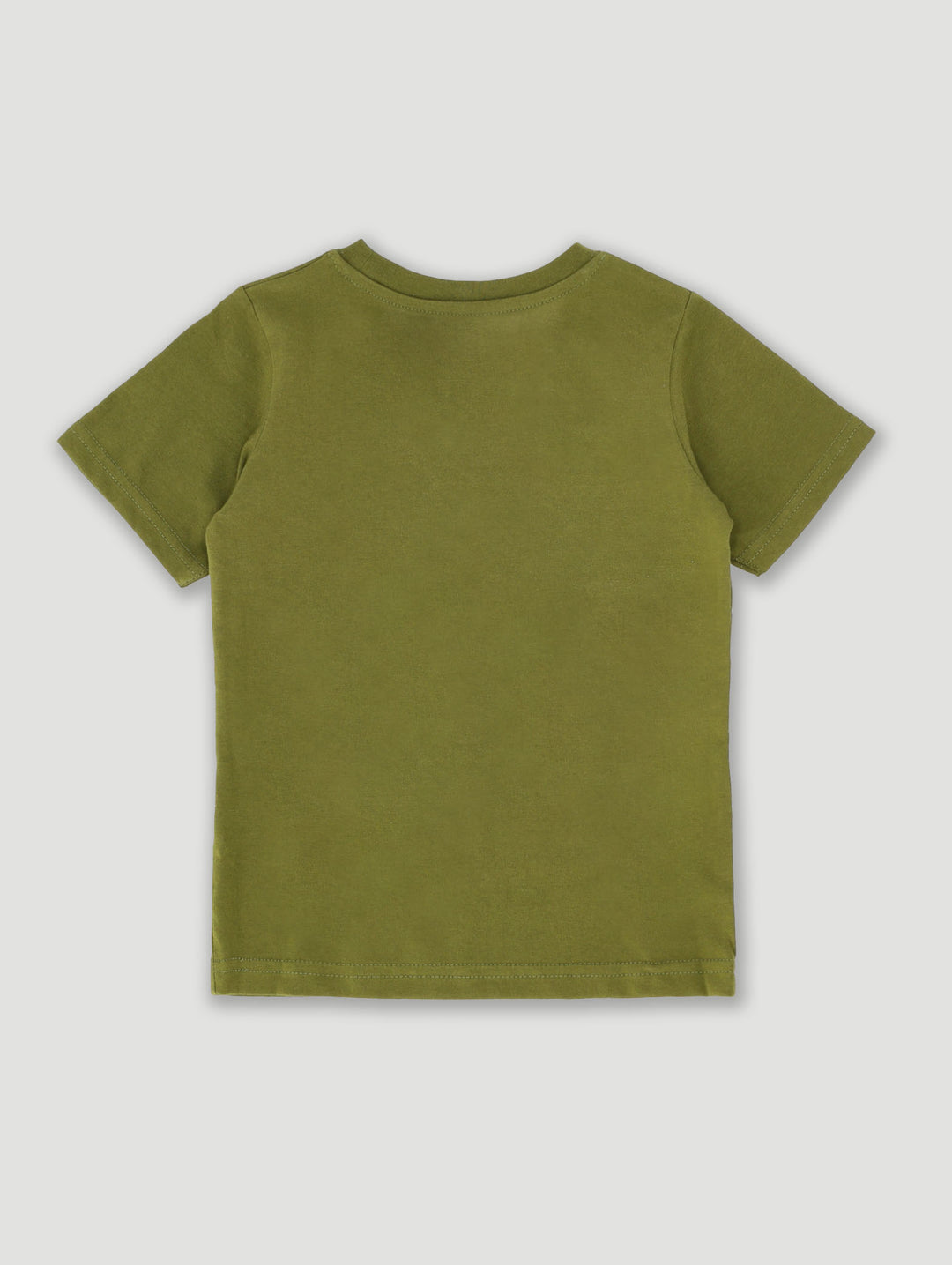 Pre-Boys Star Camo Tee - Olive