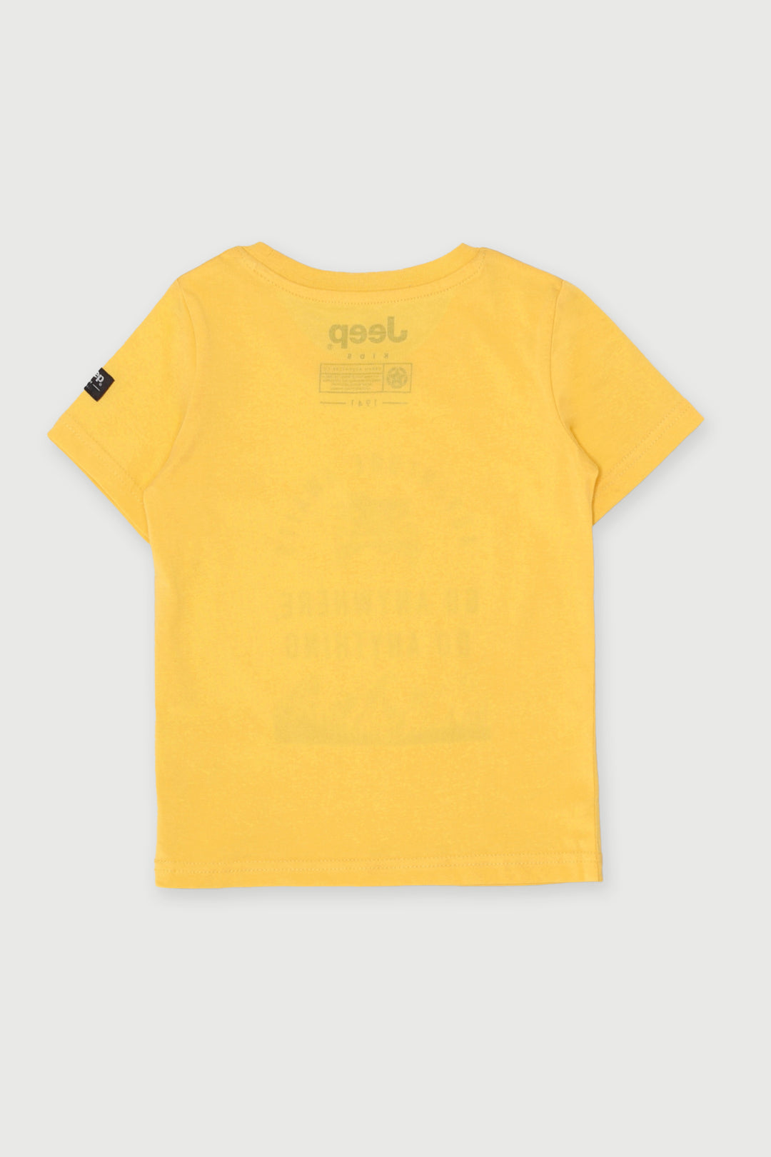 Pre-Boys Adventure Tee - Yellow