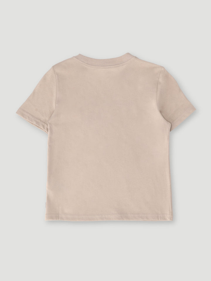 Pre-Boys Dripped Tee - Stone